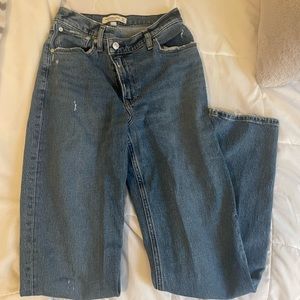 Abercrombie & Fitch 90s Straight Ultra High Rise Curve Love Jeans